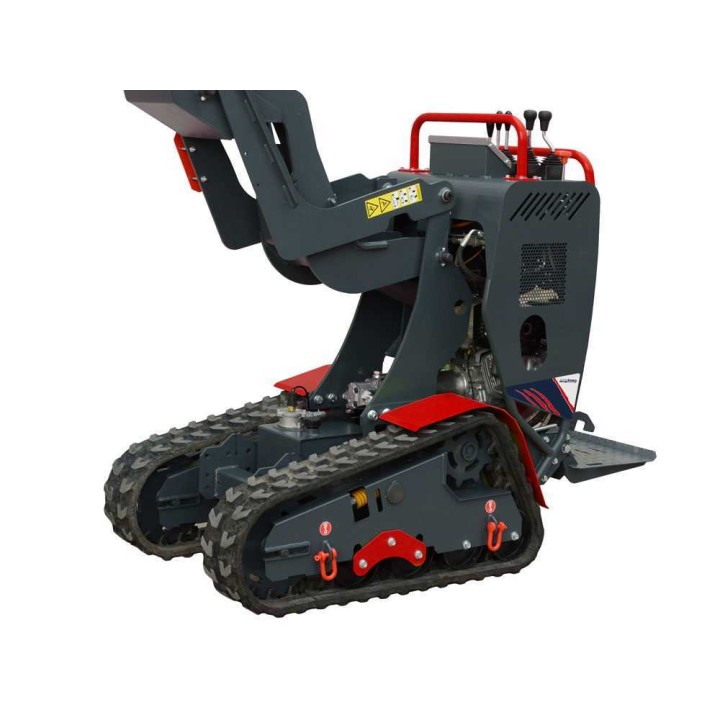 RAPTOR 7800 YEDH telaketjukuljetin, 10 HP, Yanmar L100E, hydraulinen dumper-lava