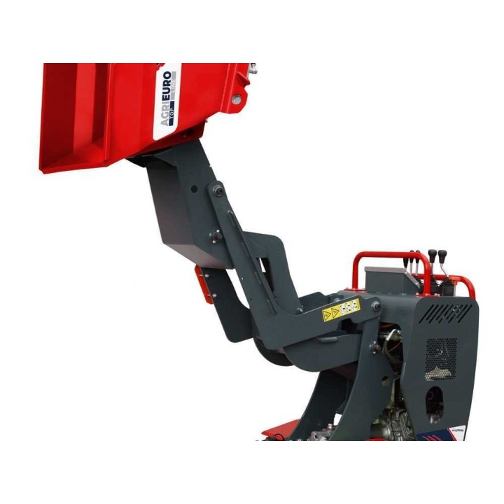 RAPTOR 7800 YEDH telaketjukuljetin, 10 HP, Yanmar L100E, hydraulinen dumper-lava