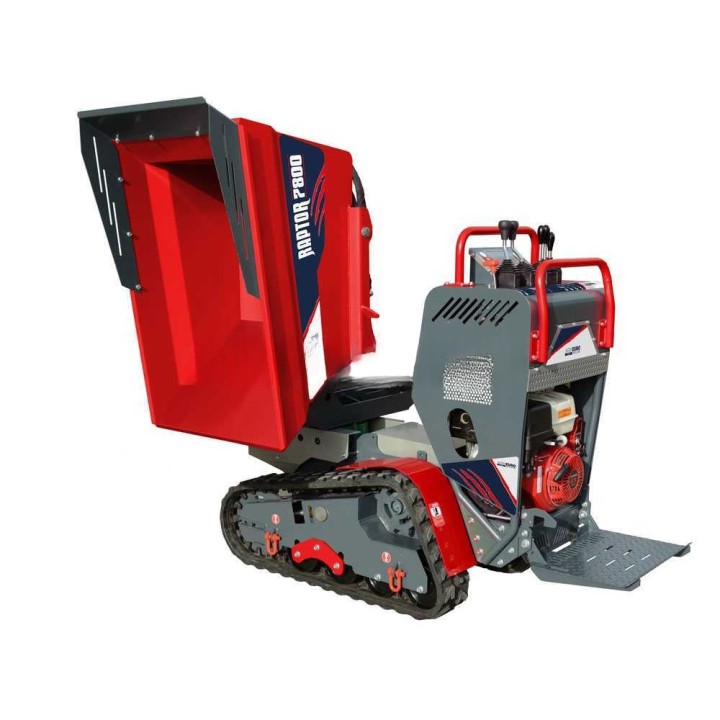 RAPTOR 7800 HEDT 4.0 telaketjukuljetin, Honda GXe390, 13 HP