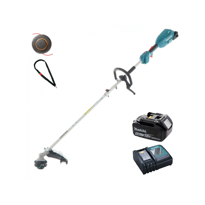 Makita DUX18Z akkuraivaussaha 18 V 5 Ah siimapää
