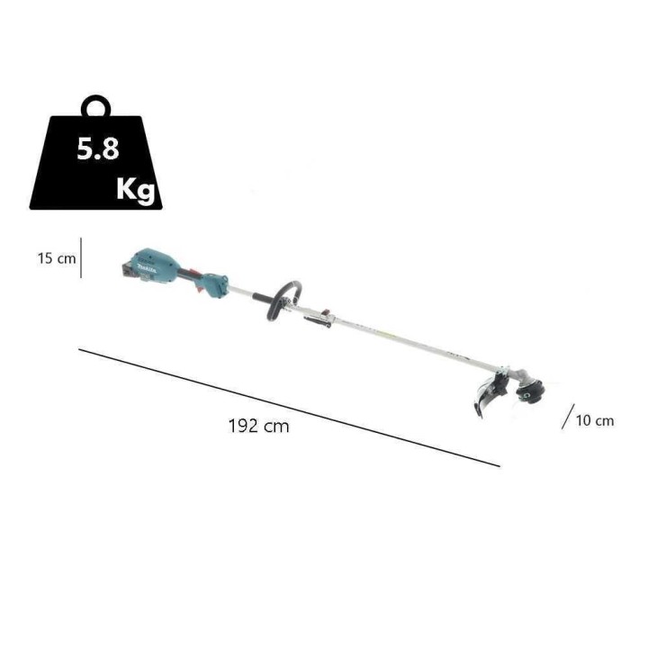 Makita DUX18Z akkuraivaussaha, 18 V, 5 Ah, siimapää