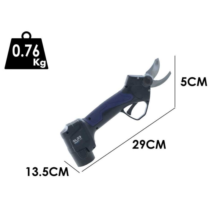 Campagnola SL23 akkukäyttöiset oksasakset, 8,4 V, 2,0 Ah, 23 mm