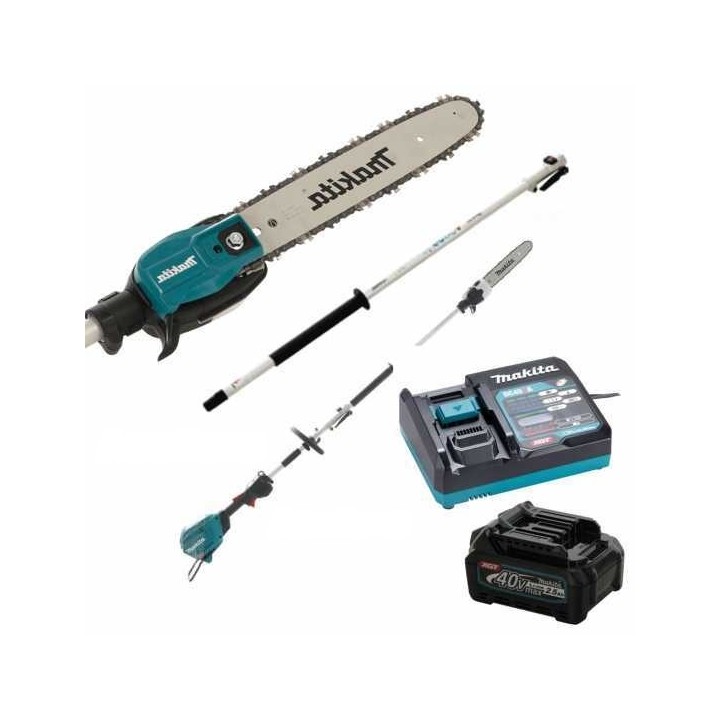 Makita UX01GZ akkukäyttöinen monitoimilaite oksasahalla 40 V 2 5 Ah