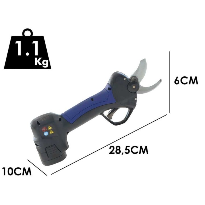 Campagnola SL32 akkukäyttöiset oksasakset, 2 × 16,8 V, 2 Ah
