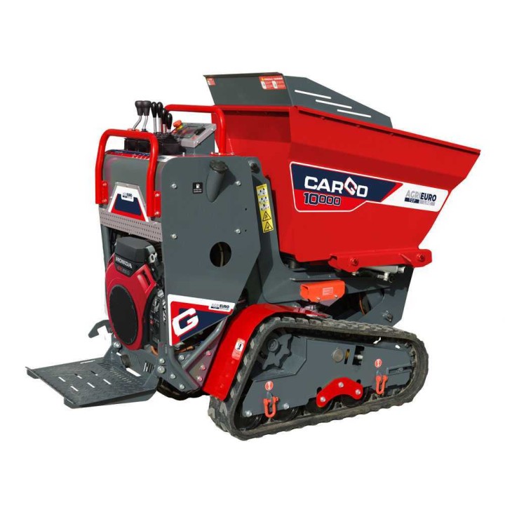 CARGO L 10000 HEDT 4.0 telaketjukärry, Honda GXe630, 20,8 HP