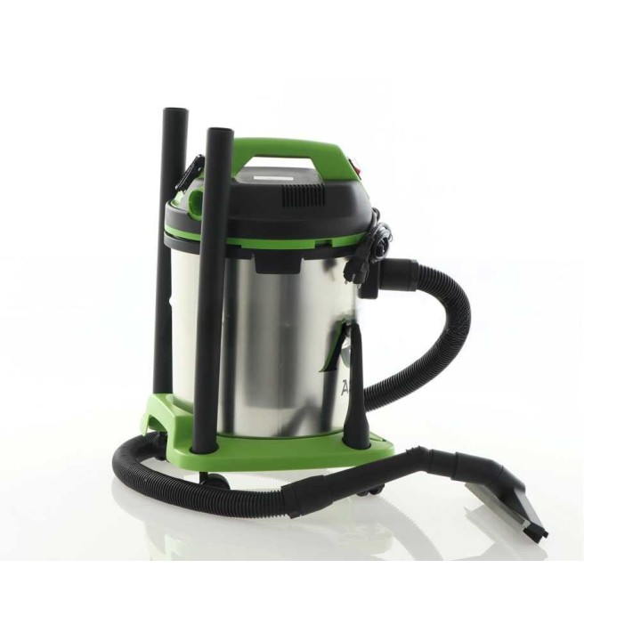 Ribimex Aspirix 20 l märkä- ja kuivaimuri, 1 200 W, ruostumaton teräs