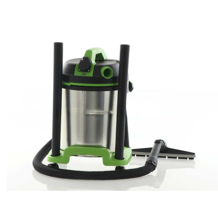 Ribimex Aspirix 20 l märkä- ja kuivaimuri, 1 200 W, ruostumaton teräs