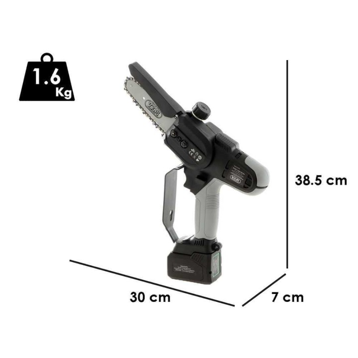 Volpi KVS5500 akkupotatin, 14,4 V, 9 cm, 2 × 4 Ah