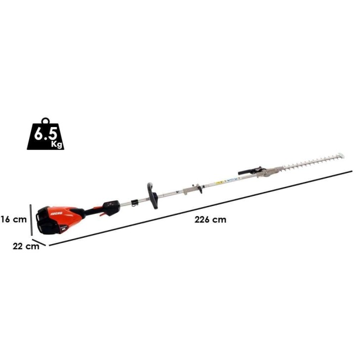 Echo DPAS2600 akkukäyttöinen pensasleikkuri, 56 V, 53 cm, 226 cm