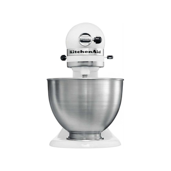KitchenAid Classic 5K45SS-EWH valkoinen yleiskone, 4,3 l, 275 W