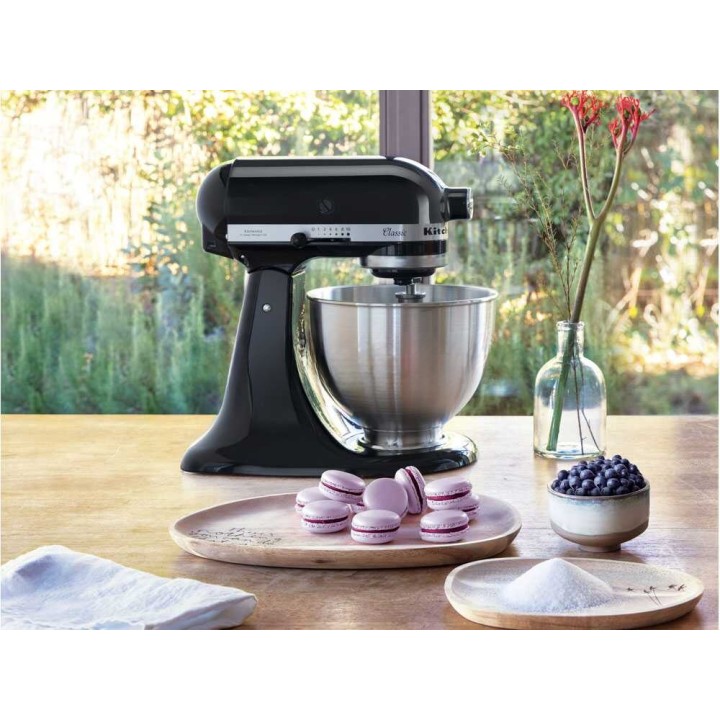 KitchenAid Classic 5K45SS-EBM planetaarinen yleiskone, 4,3 l, 275 W, musta