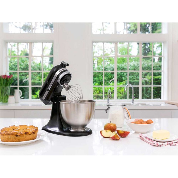 KitchenAid Classic 5K45SS-EBM planetaarinen yleiskone, 4,3 l, 275 W, musta
