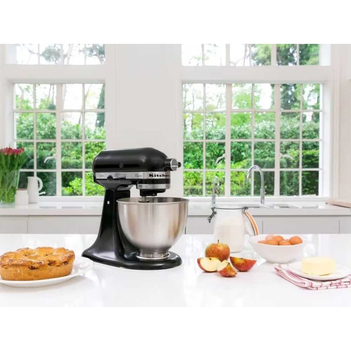 KitchenAid Classic 5K45SS-EBM planetaarinen yleiskone, 4,3 l, 275 W, musta