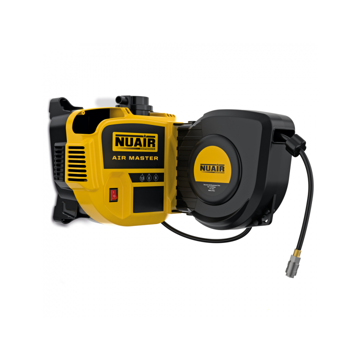 Nuair Air Master seinäkompressori öljytön 1 5 HP 230 V 8 bar