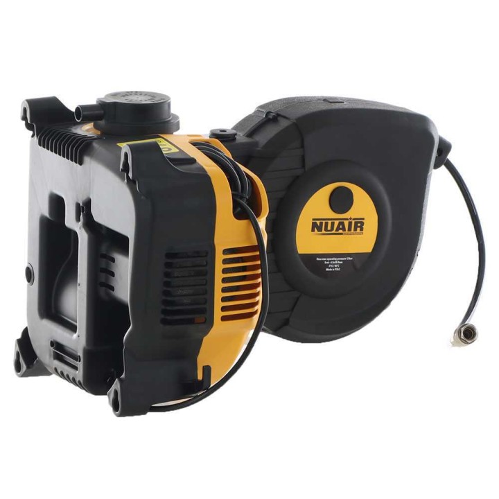 Nuair Air Master seinäkompressori, öljytön, 1,5 HP, 230 V, 8 bar