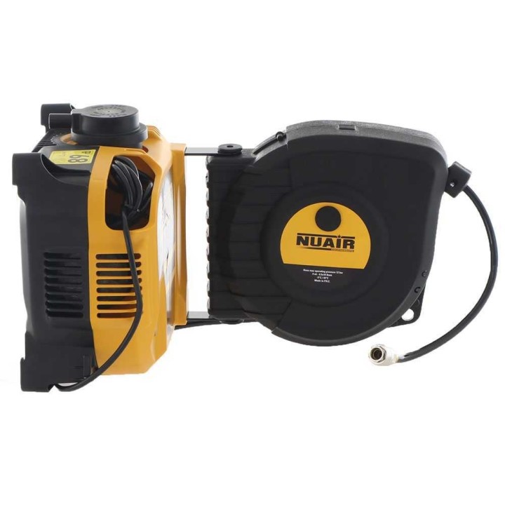 Nuair Air Master seinäkompressori, öljytön, 1,5 HP, 230 V, 8 bar