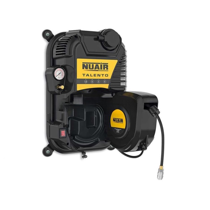 Nuair Talento seinäkompressori, öljytön, 1,5 HP, 230 V