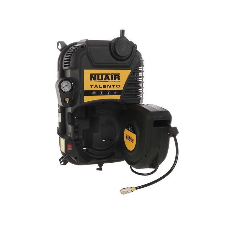 Nuair Talento seinäkompressori, öljytön, 1,5 HP, 230 V