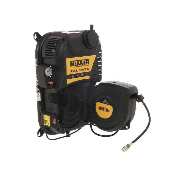 Nuair Talento seinäkompressori, öljytön, 1,5 HP, 230 V