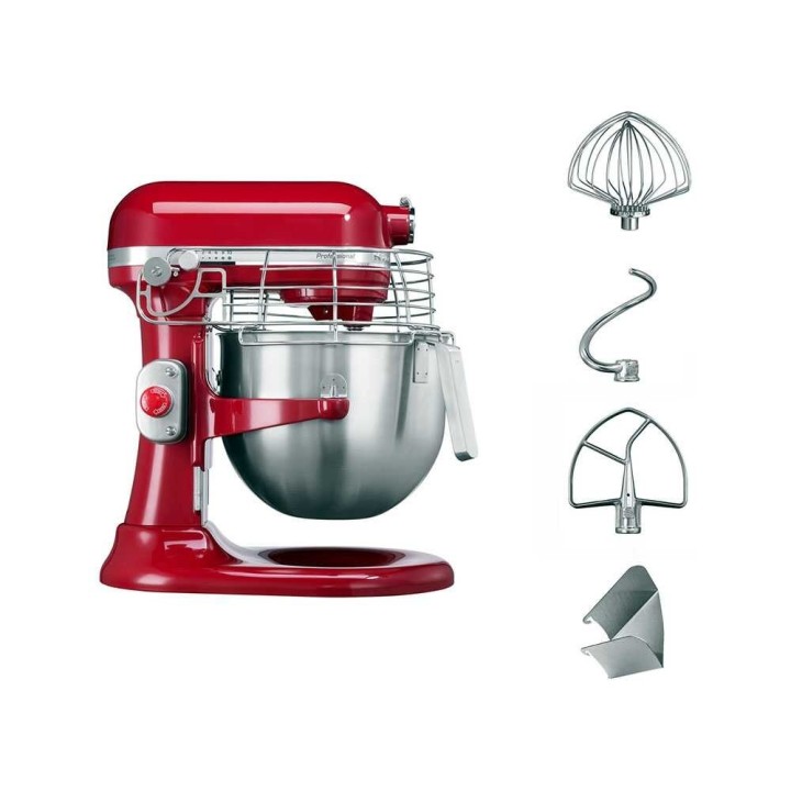 KitchenAid Professional 5KSM7990X yleiskone, punainen, 6,9 l