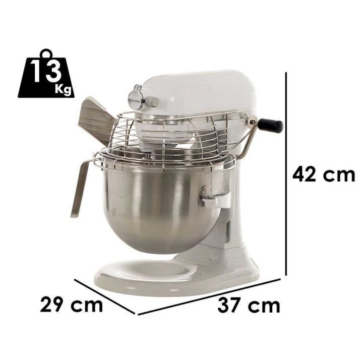 KitchenAid Professional 5KSM7990X planetaarinen yleiskone, valkoinen, 6,9 l