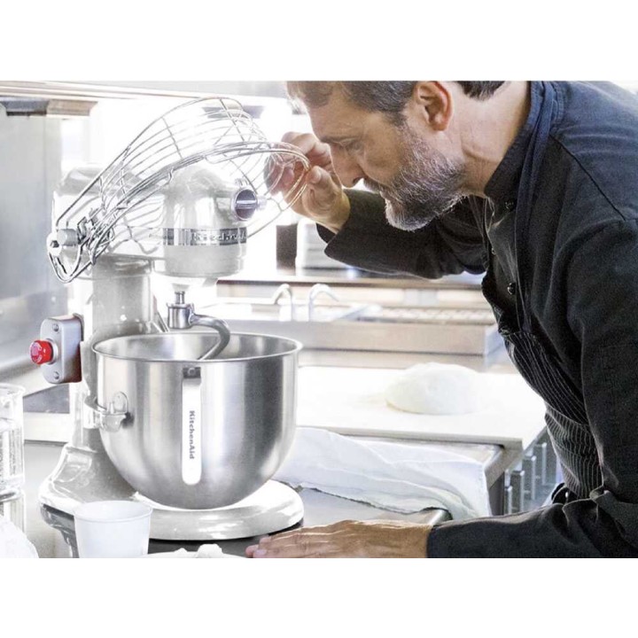 KitchenAid Professional 5KSM7990X planetaarinen yleiskone, valkoinen, 6,9 l