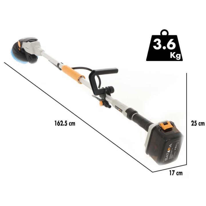 Batavia Twin Brush -akkulattianpesuri, 18 V, 2 Ah
