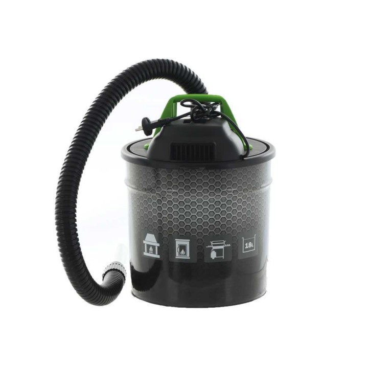 Ribimex Cenerill tuhkaimuri, 18 l, 1 000 W, 230 V