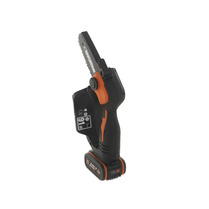 Worx WG324E akkukäyttöinen oksasaha, 20 V, 2 Ah, jatkovarsi 125 cm