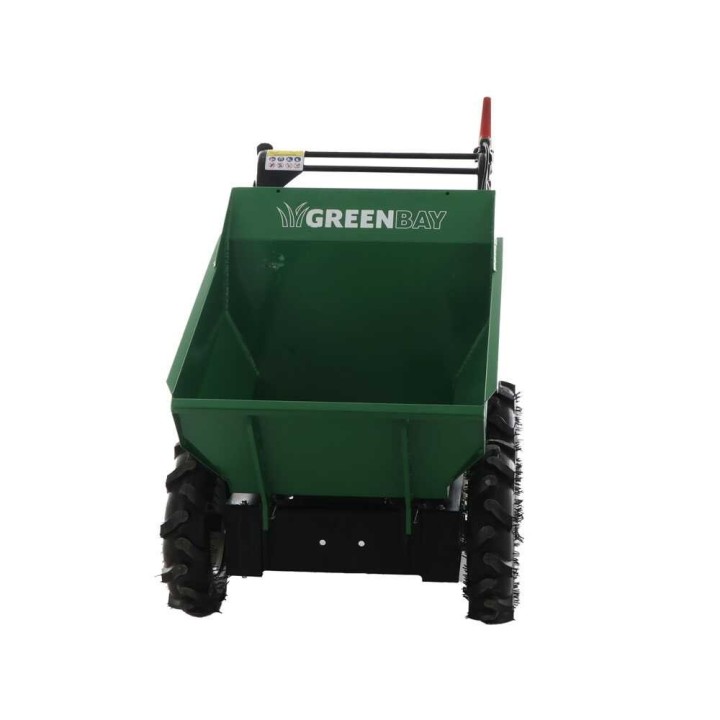 GreenBay MiniTipper 300 L nelivetoinen moottorikärry, Loncin G200F, 300 kg
