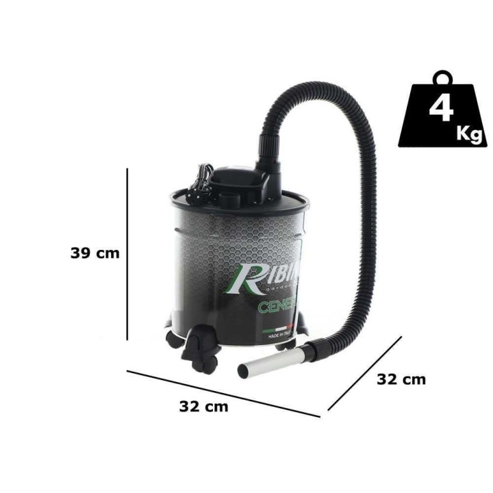 Ribimex Ceneflame tuhkaimuri, 1 200 W, 18 l, 230 V