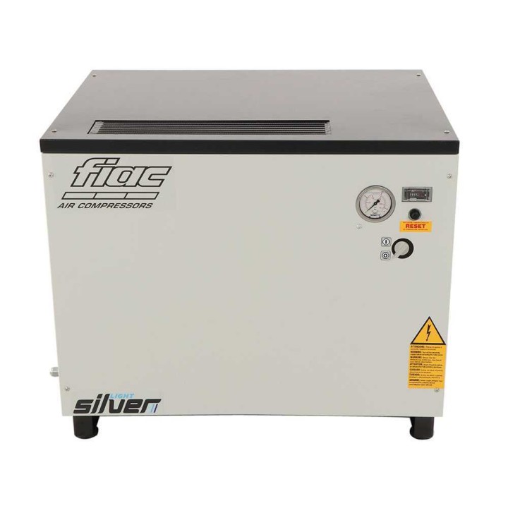 Fiac Light Silver LS 4 10 400/50 CE ruuvikompressori, kolmivaiheinen, äänieristetty