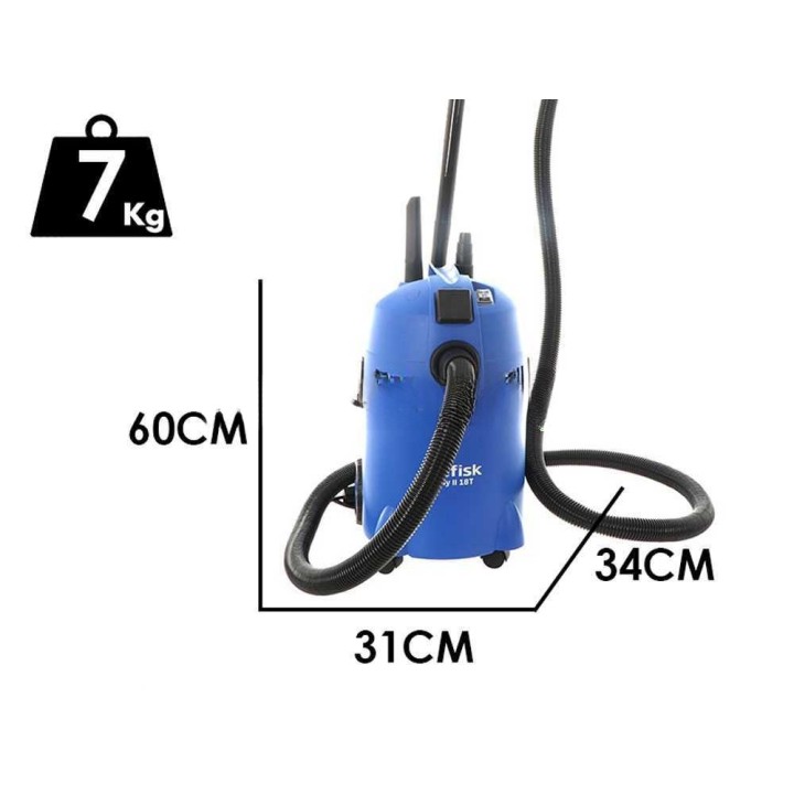 Nilfisk Buddy II 18 T EU märkä-kuivaimuri, 18 l, 1 200 W, 230 V