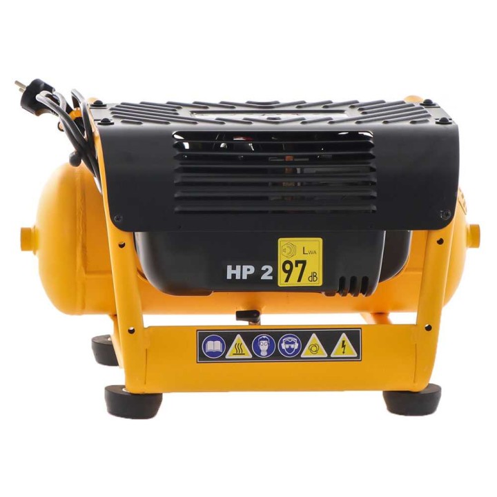 DeWalt DPC10RC-QS öljytön kompressori, 2 HP, 10 l, 230 V