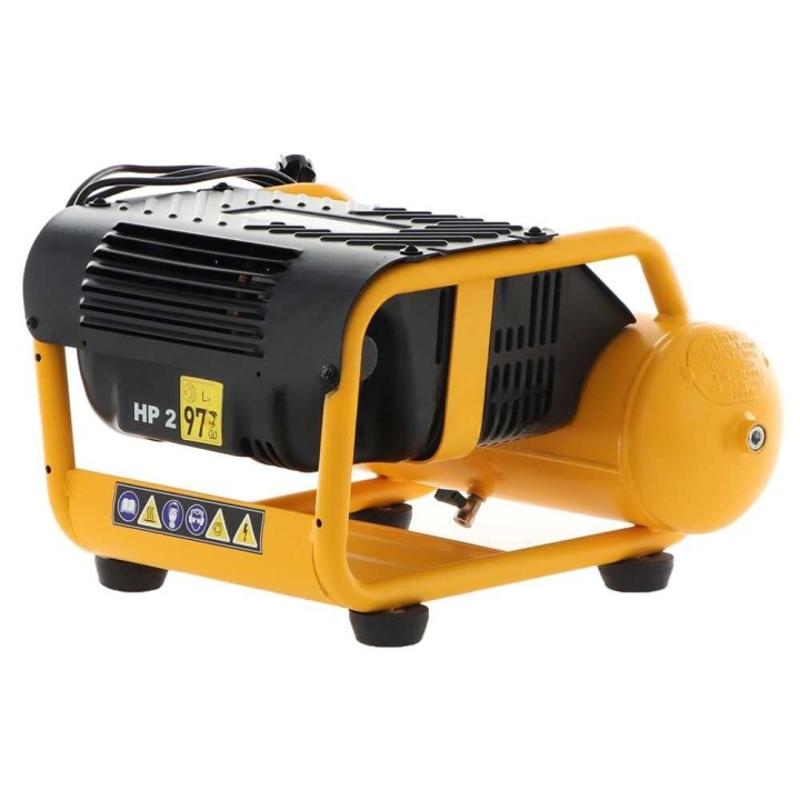 DeWalt DPC10RC-QS öljytön kompressori, 2 HP, 10 l, 230 V