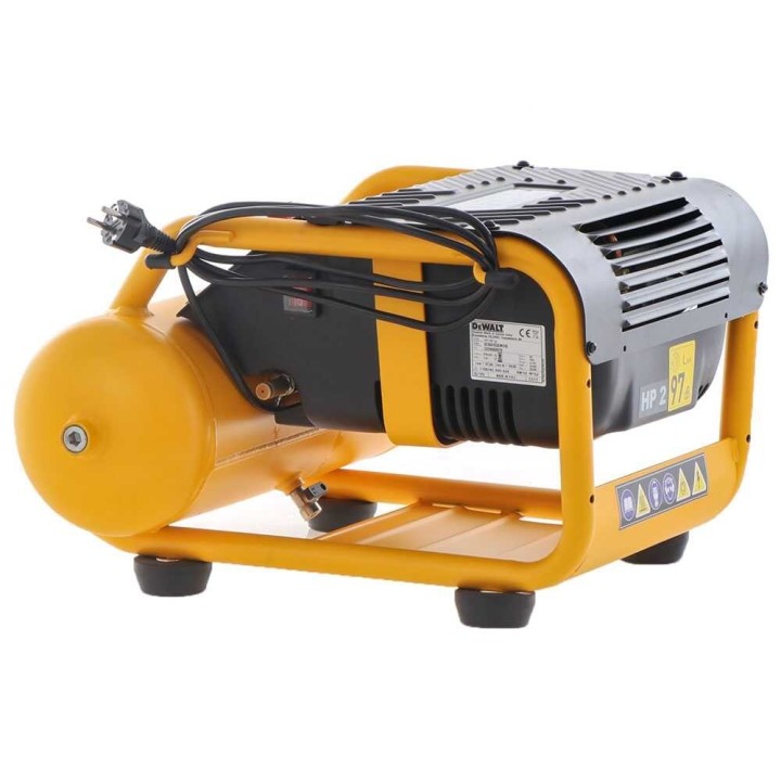 DeWalt DPC10RC-QS öljytön kompressori, 2 HP, 10 l, 230 V