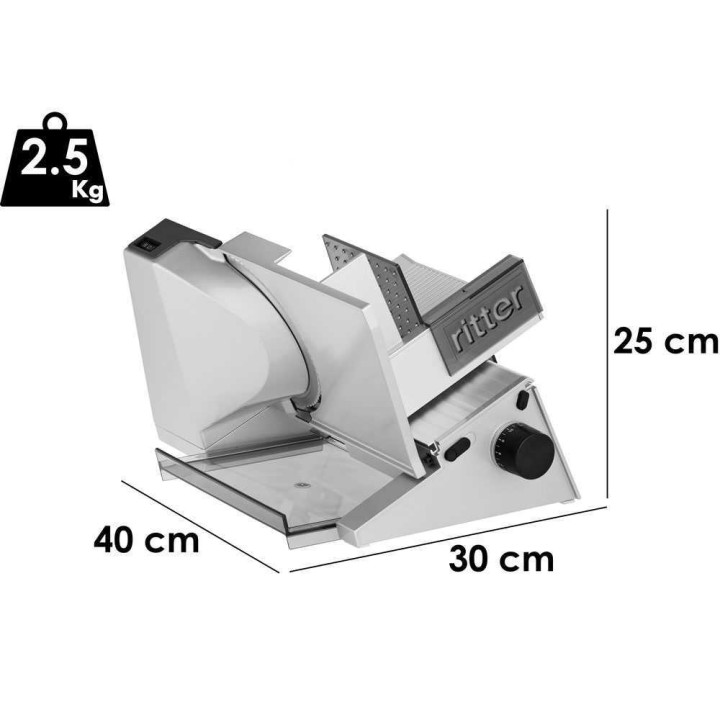 Ritter Amido3 -viipalekone, 170 mm:n terä, 65 W