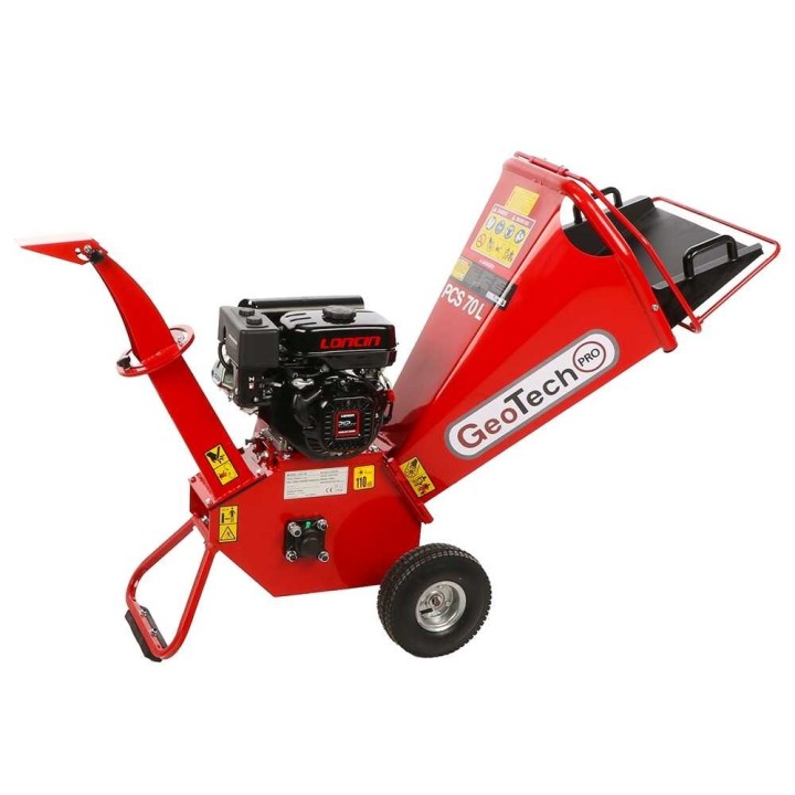 PCS70L biotriturattori oksille, Loncin 7 HP, 65 mm