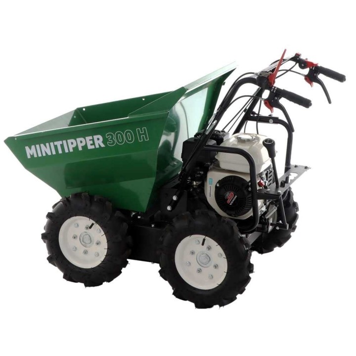 MiniTipper 300 H nelivetoinen moottorikottikärry, Honda GP160, 300 kg