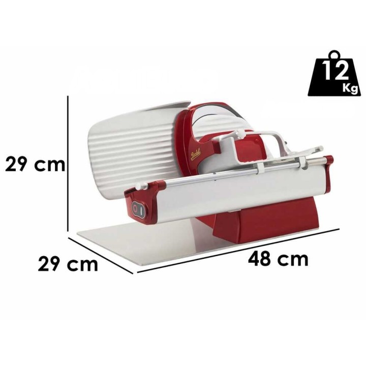 Berkel Home Line Plus 200 Rossa -viipalointikone, 190 W, terä 195 mm