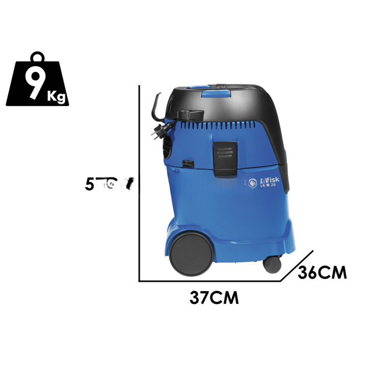Nilfisk AERO 26-01 PCX EU märkä-kuivaimuri, 25 l, 1 250 W, 230 V