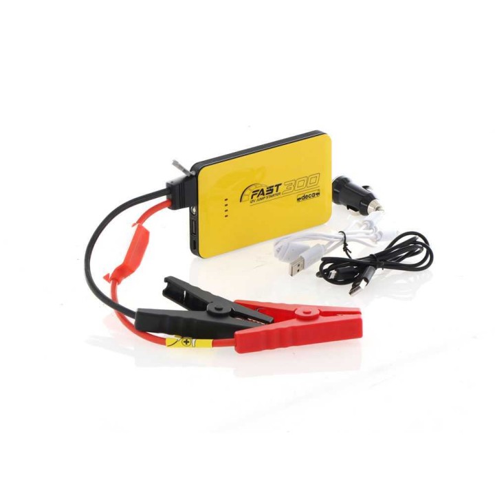 Deca Fast 300 monitoiminen käynnistin ja varavirtalähde, 12 V, 1 800 mAh
