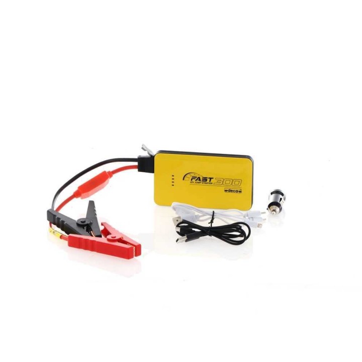 Deca Fast 300 monitoiminen käynnistin ja varavirtalähde, 12 V, 1 800 mAh