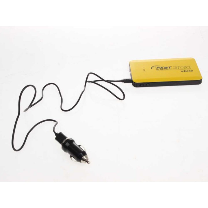 Deca Fast 300 monitoiminen käynnistin ja varavirtalähde, 12 V, 1 800 mAh