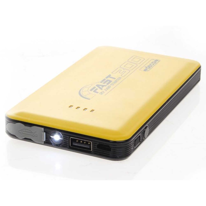 Deca Fast 300 monitoiminen käynnistin ja varavirtalähde, 12 V, 1 800 mAh