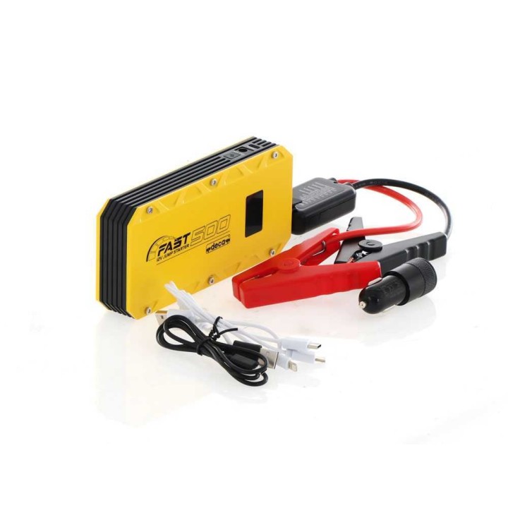 Deca Fast 500 käynnistysapu ja varavirtalähde, 12 V, 3 000 mAh