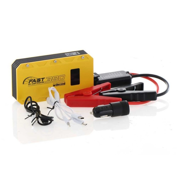 Deca Fast 380 käynnistysapu ja varavirtalähde, 12 V, 2 500 mAh, LED-valo