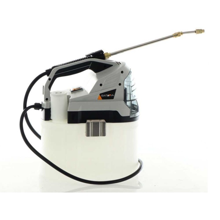 Batavia BT-GS001 akku­käyttöinen reppuruisku, 18 V, 2 Ah, 7,5 l