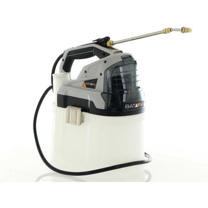 Batavia BT-GS001 akku­käyttöinen reppuruisku, 18 V, 2 Ah, 7,5 l