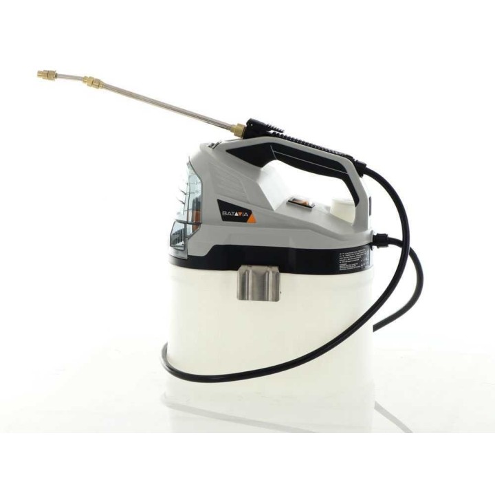 Batavia BT-GS001 akku­käyttöinen reppuruisku, 18 V, 2 Ah, 7,5 l